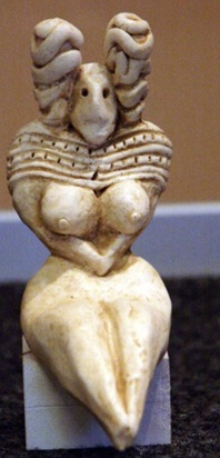 Fertility Figure, ca. 3000-2500 BCE (Mehrgarh - Pakistan) Barbier-Mueller Museum, Genève